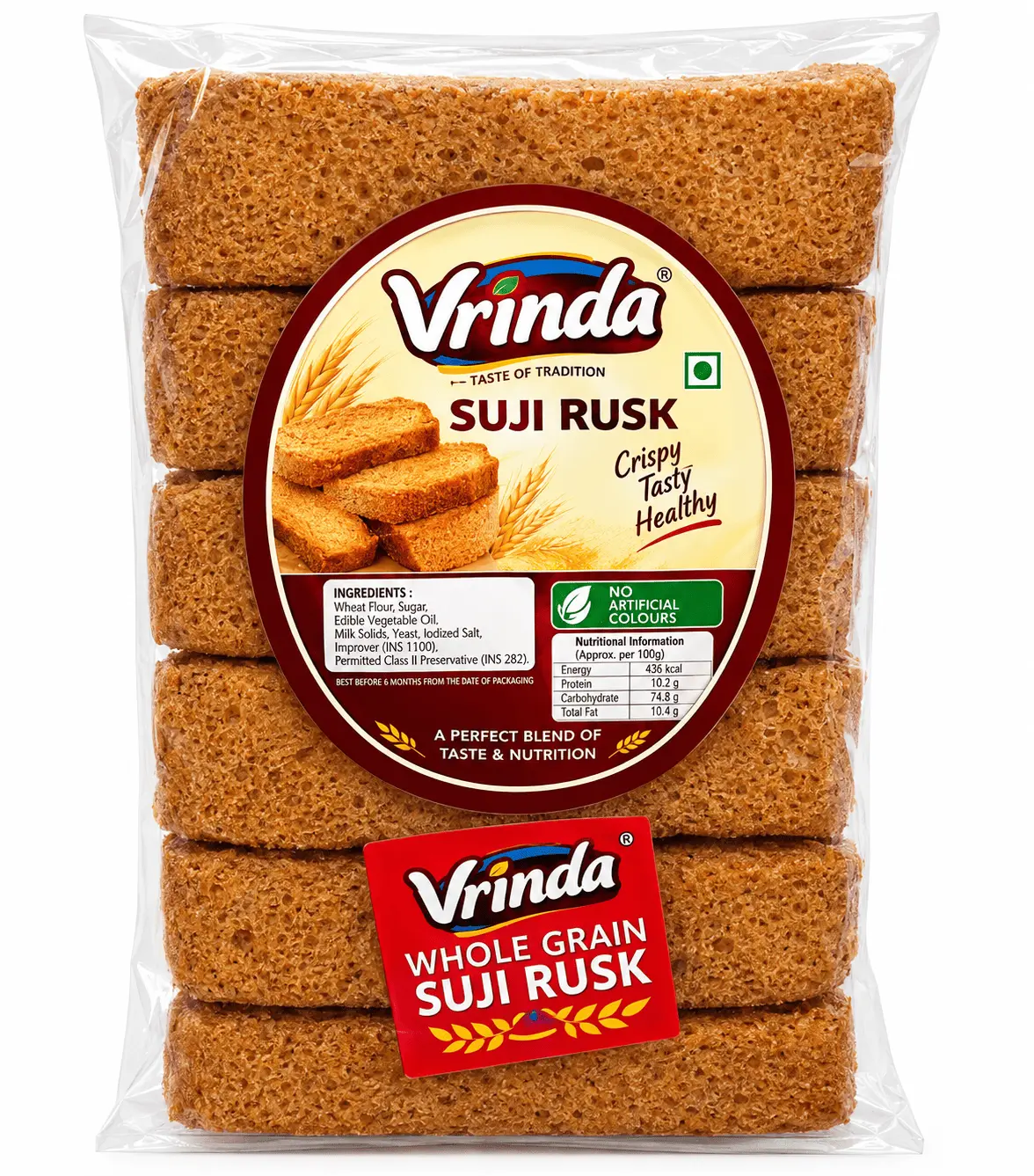  VRINDA RUSK 350GM