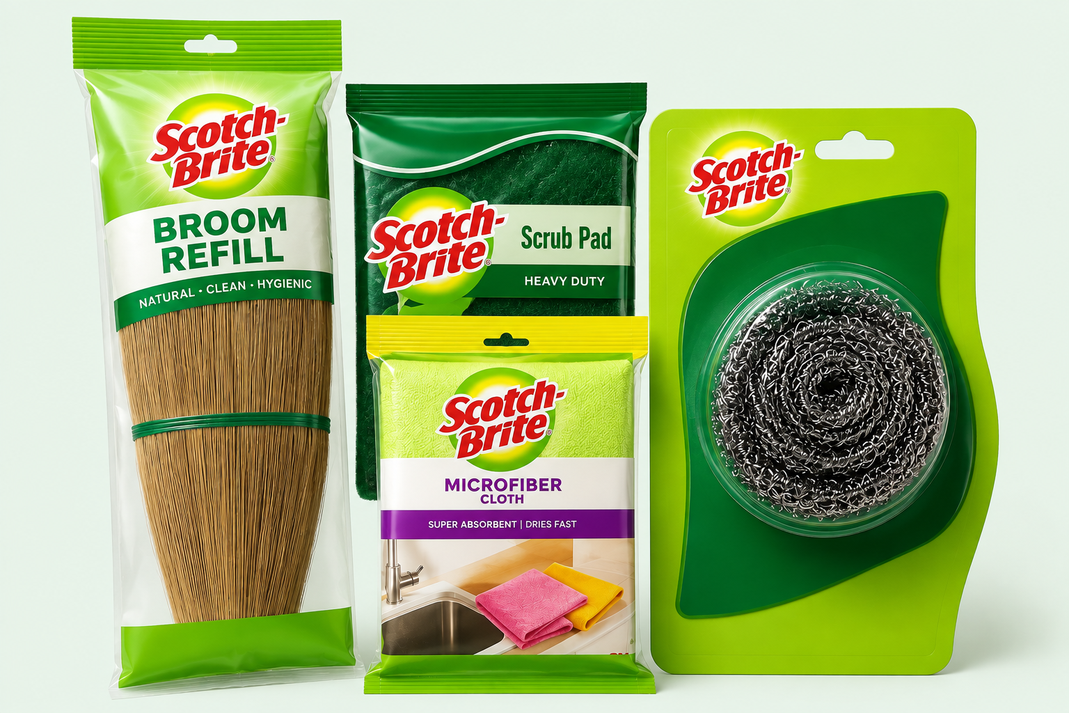 SCOTCH BRITE BROOM REFILL